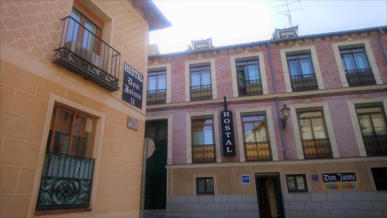 Hostal Don Jaime II Segovia Exterior foto